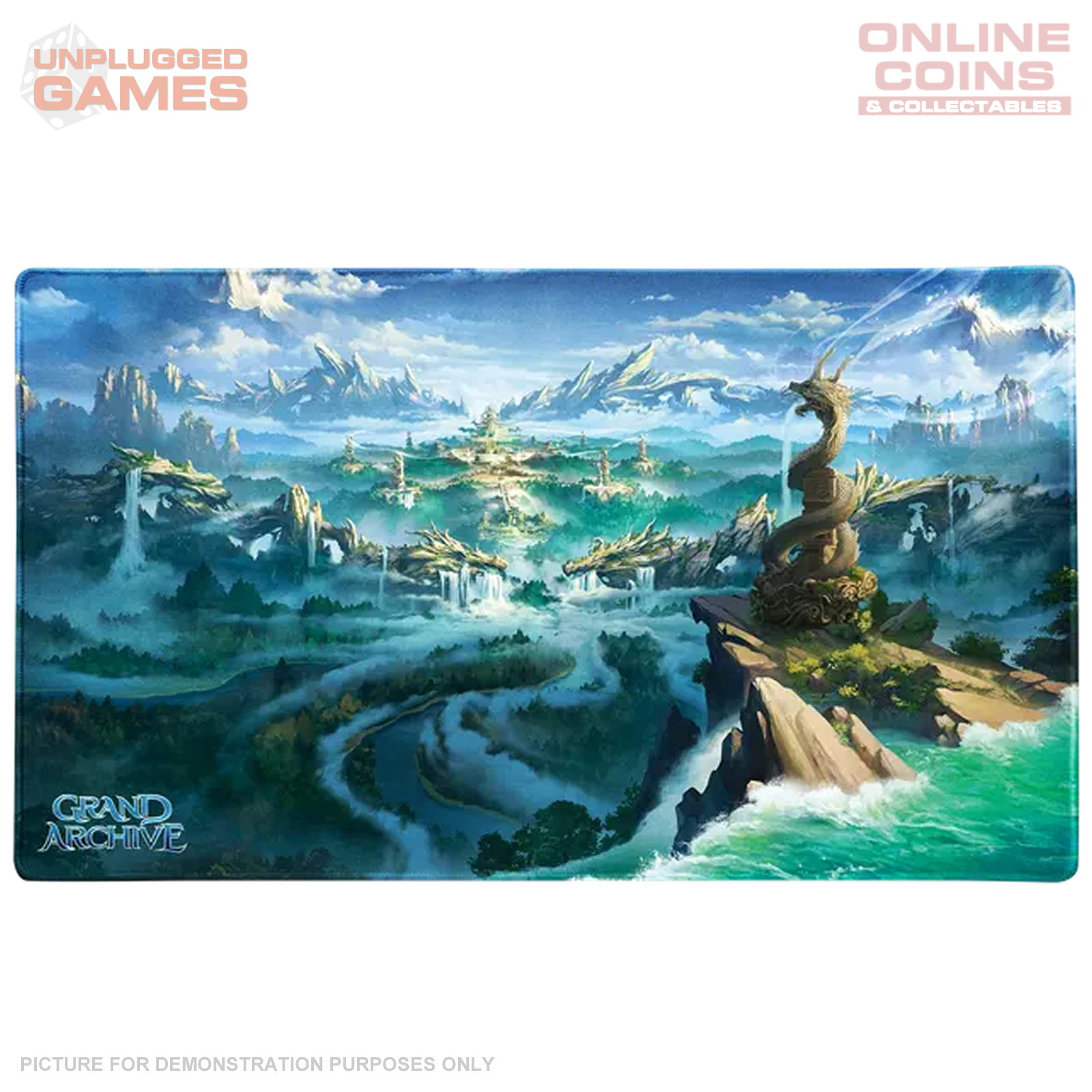 Dragon Shield - Playmat – Grand Archive - Baidi, Oathsworn Palace